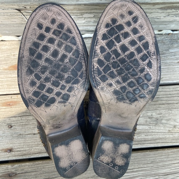 Circle G By Corral Studded Star Inlay Booties Women's Size 10.5 - Picture 11 of 12